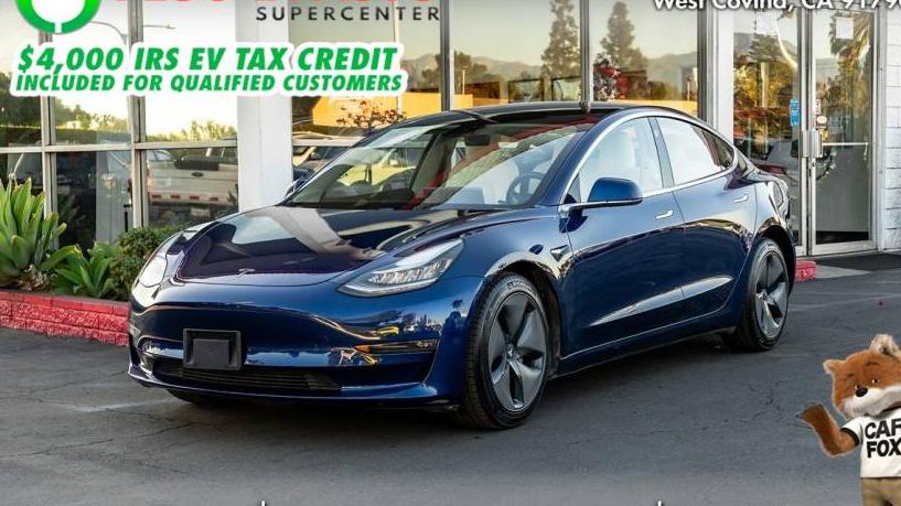 TESLA MODEL 3 2018 5YJ3E1EBXJF096625 image